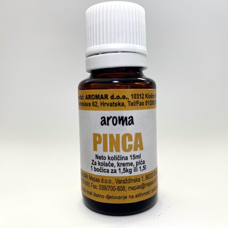 Aroma pinca — staklena bočica od 15 ml